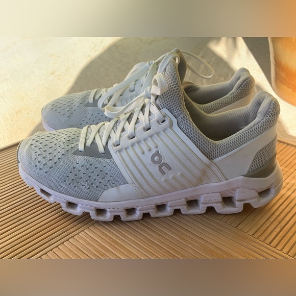 On Running Cloudswift Women's Athletic Shoes - Glacier White - Picture 16 of 16